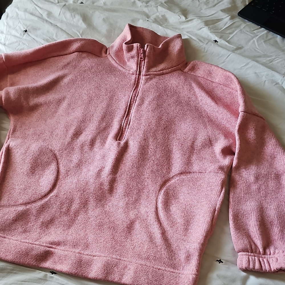 Cozy Pink Girl's Sweater